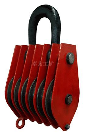 吊環(huán)型六輪滑車，軸套吊環(huán)型六輪滑車，滑車