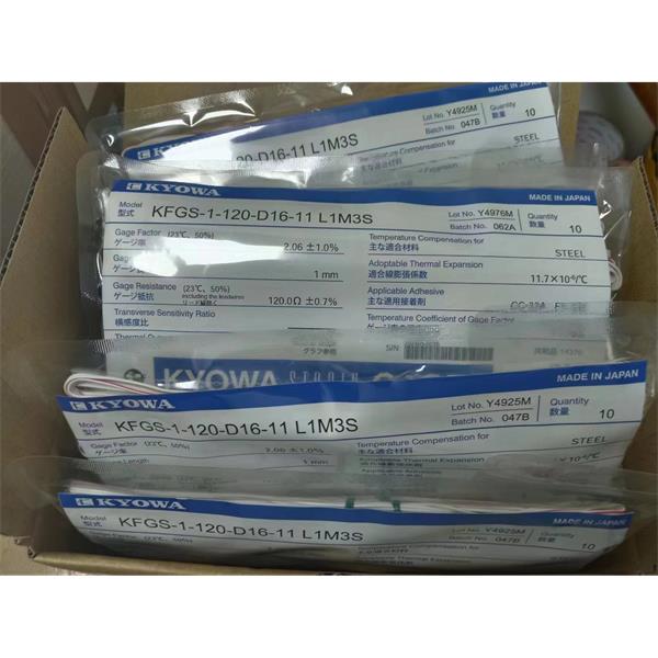 日本KYOWA應(yīng)變片耐高溫高壓KFGS-1-120-C1-16 L1M2R
