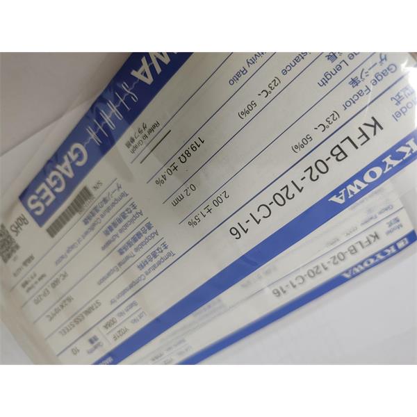 日本原裝進(jìn)口KYOWA應(yīng)變片KFGS-5-350-D17-23 N30C2