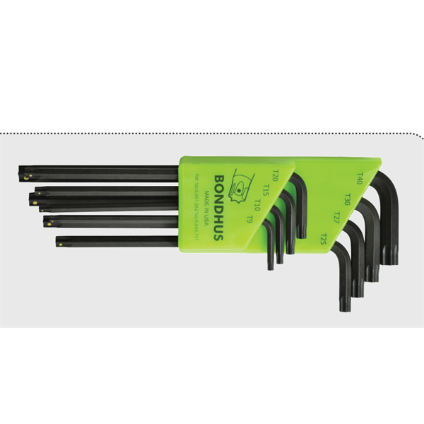 美國Bondhus波頓 短公制 六角 L 型扳手 單個25407