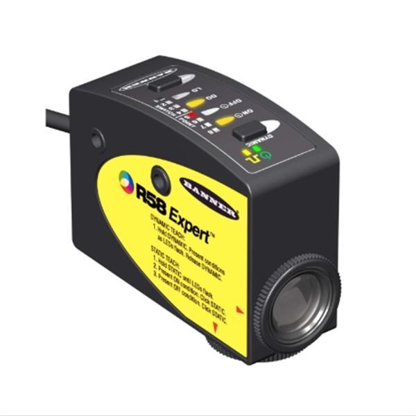 BANNER邦納美國(guó)R58 系列色標(biāo)傳感器 R58ECRGB1Q8