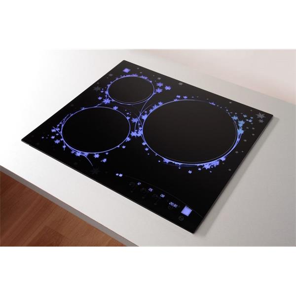 圣戈班 saint gobian 微晶玻璃灶具面板KeraVision（透單色光黑色微晶玻璃）