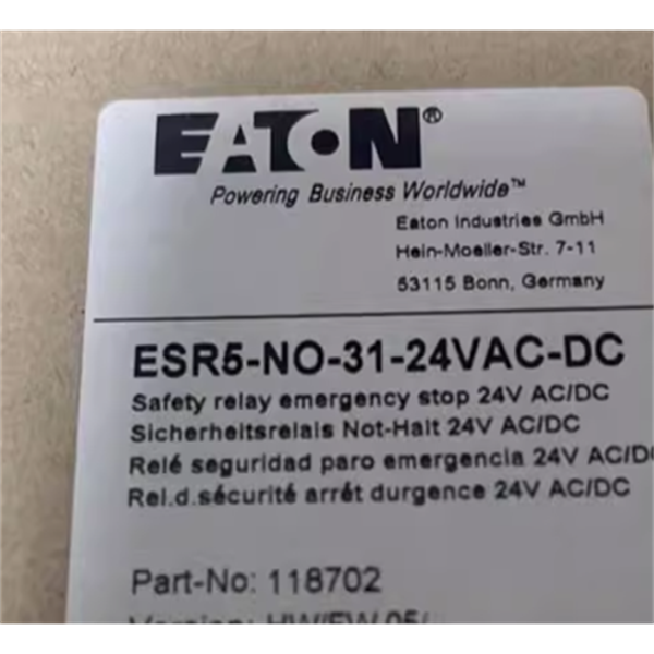 EATON伊頓刀片、玻璃管式斷路器和二極管CB185P-110