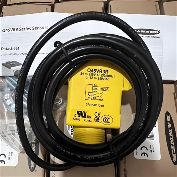 BANNER邦納Q20系列工業(yè)級(jí)光電傳感器Q20PFF150